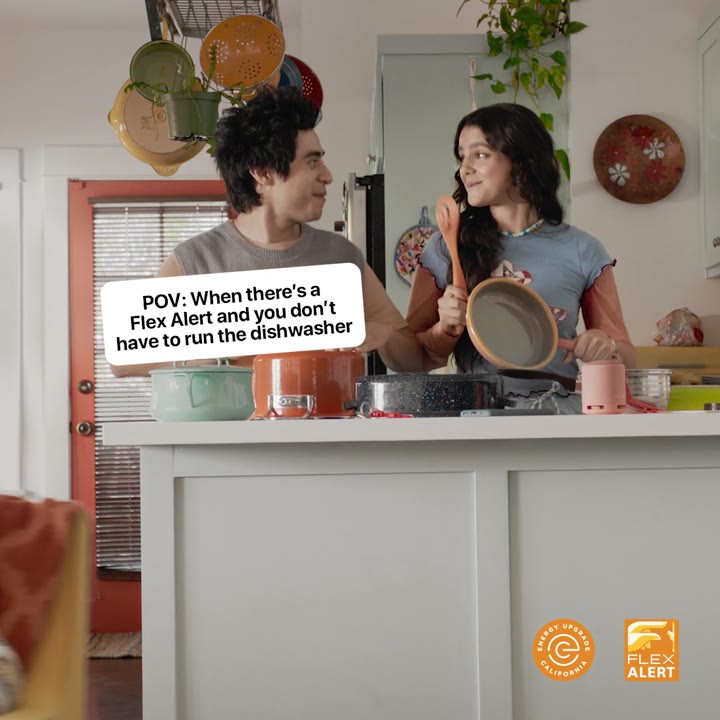 Thumbnail for Energy Upgrade California - Flex Alert: Dishes (Social 15s)
