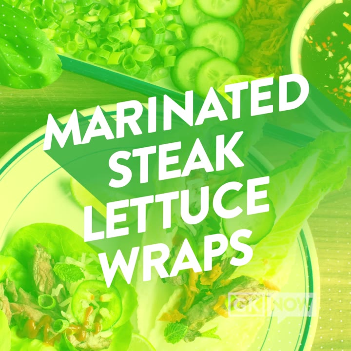 Thumbnail for Marinated Steak Lettuce Wraps GENIUS KITCHEN
